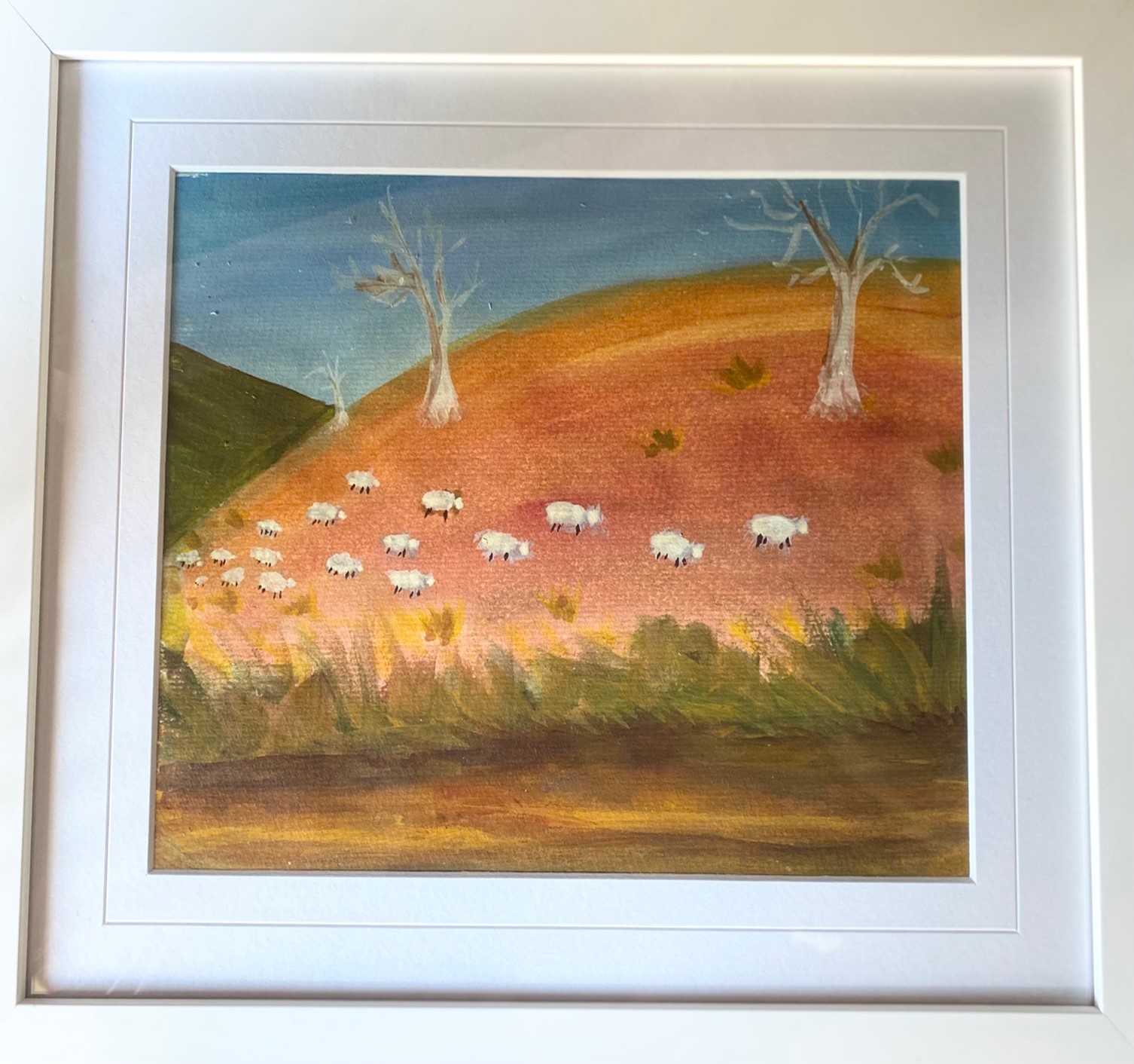 Sheep in Drought – Wagga Road